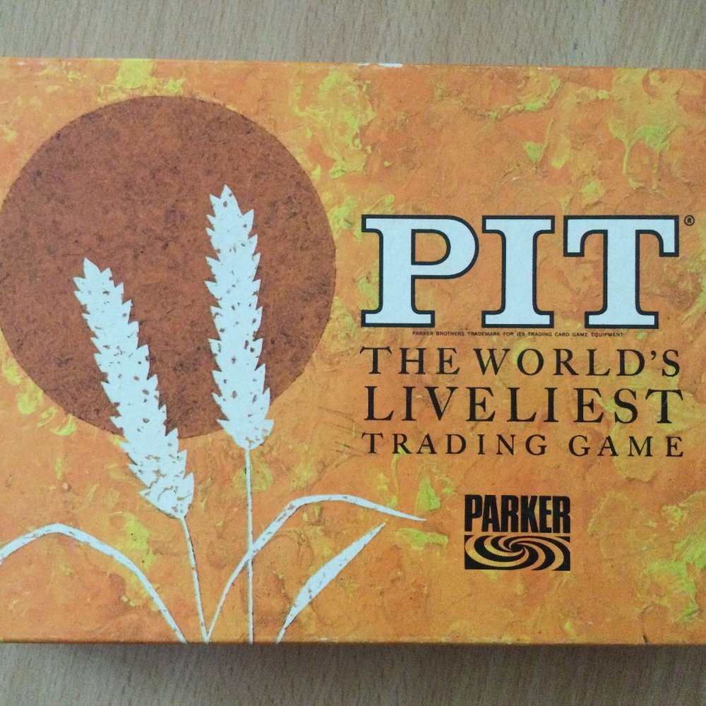 Vintage 1964 Parker Brothers Pit Card Game 100% Complete